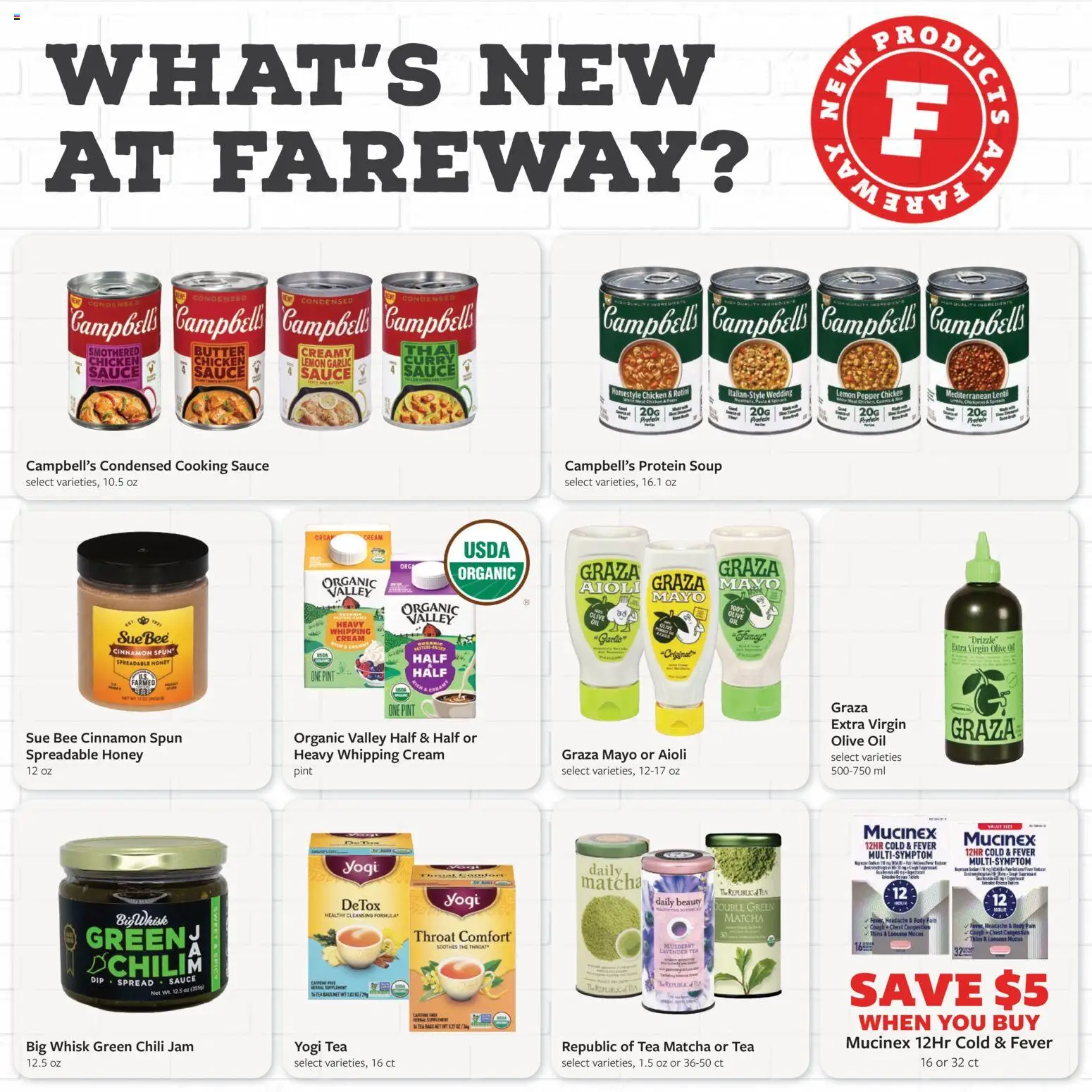 Fareway Monthly Ad - valid from 08/31/2026 | Page: 9 | Products: Matcha, Cream, Lemon, Whipping cream