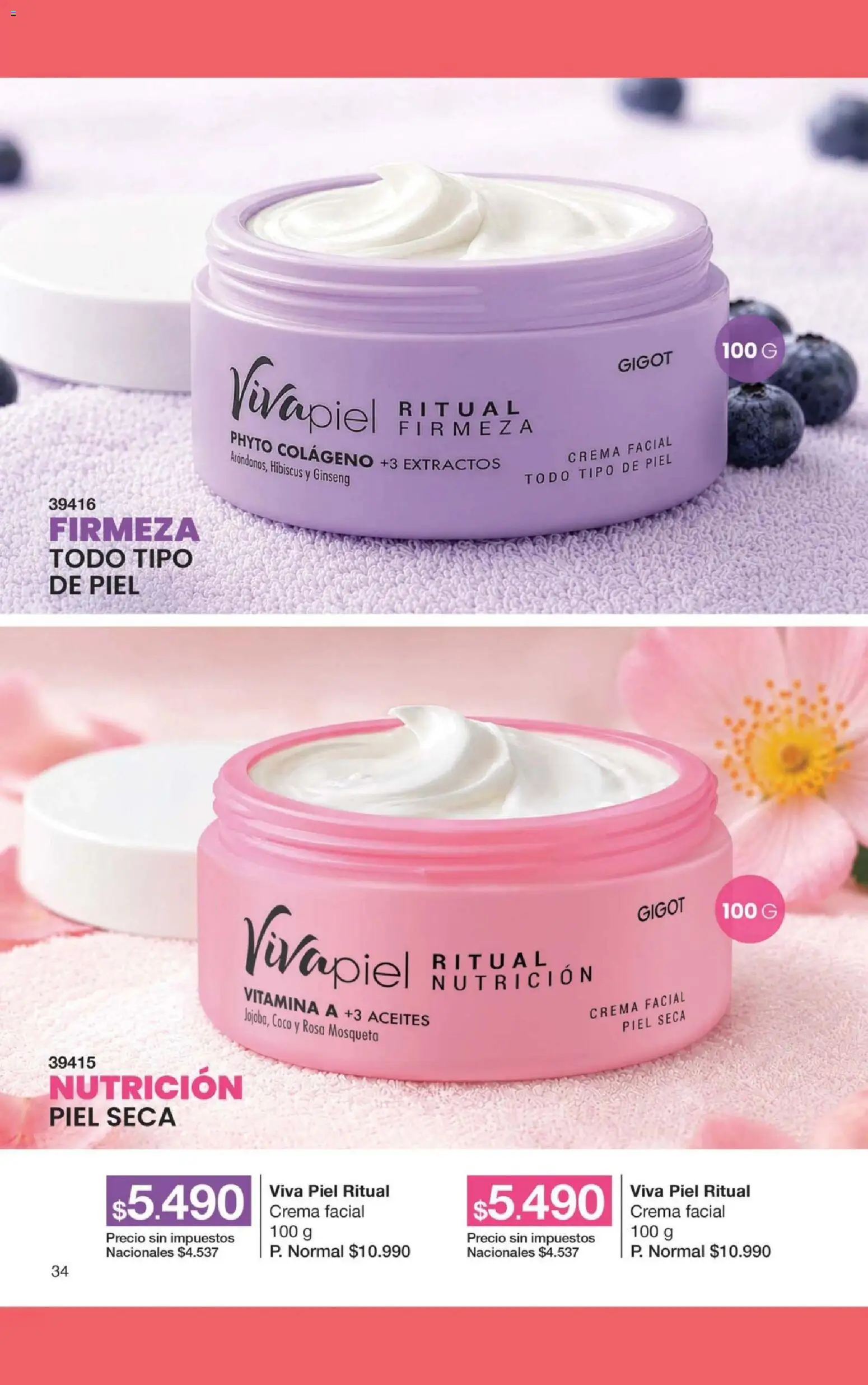 Gigot - CAMPAÑA 13 │ válido desde el 23/08/2026 | Página: 40 | Productos: Coco, Crema facial, Crema