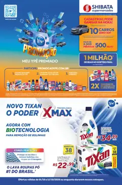 Shibata ofertas Ypê - Pré-Visualização do folheto da loja Shibata, válido de 01/10/2026