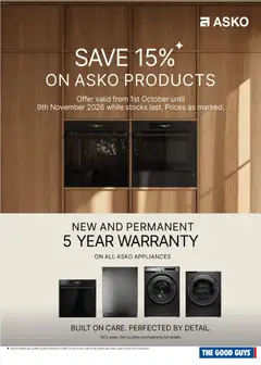 Preview of The Good Guys The Kitchen Reawakening - valid from 01/10/2026 | Page: 19 | Products: Household, Game, Cooktop, Bench