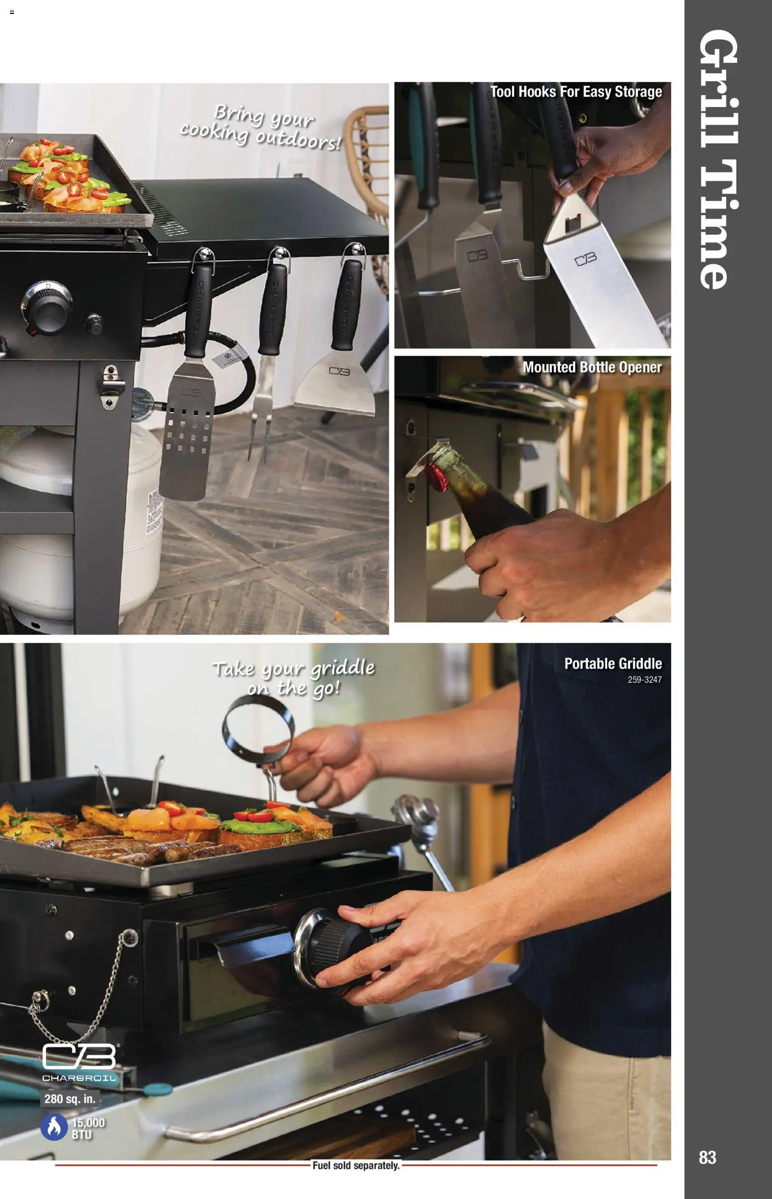 Menards - Summer catalog - valid from 04.02.2026 | Page: 83 | Products: Opener, Griddle, Grill