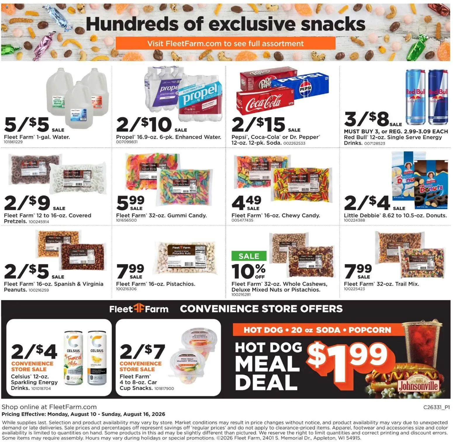 Mills Fleet Farm Weekly Ad - valid from 08/10/2026 | Page: 30