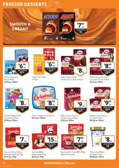 Preview of Foodworks catalogue - valid from 15/07/2026 | Page: 18 | Products: Cups, Ice cream, Raspberry, Freezer