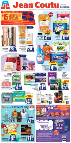 Preview of Jean Coutu weekly flyer from shop Jean Coutu valid from 11.06.2026
