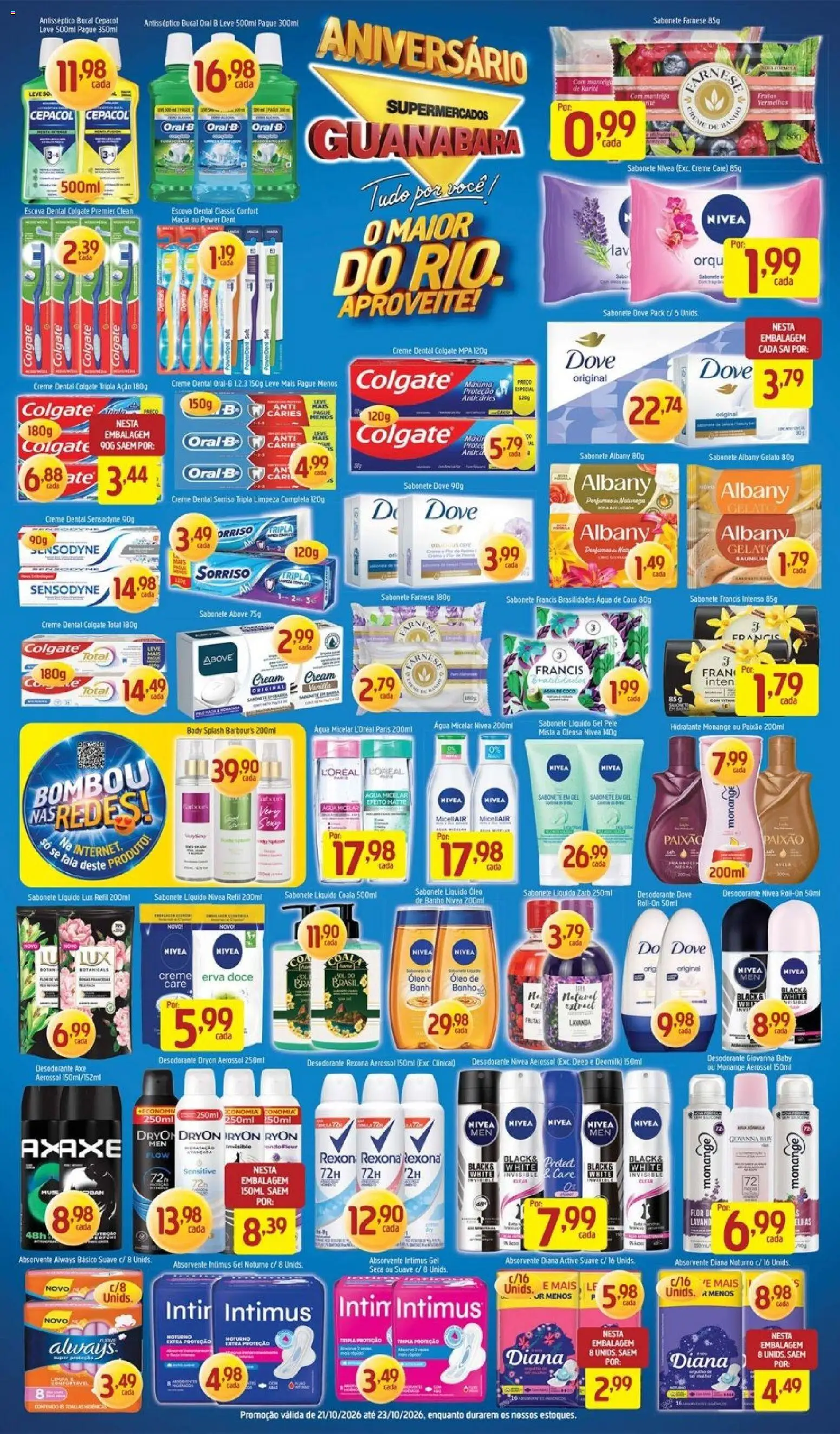 Supermercados Guanabara Folheto - válido de 21/10/2026 | Página: 10
