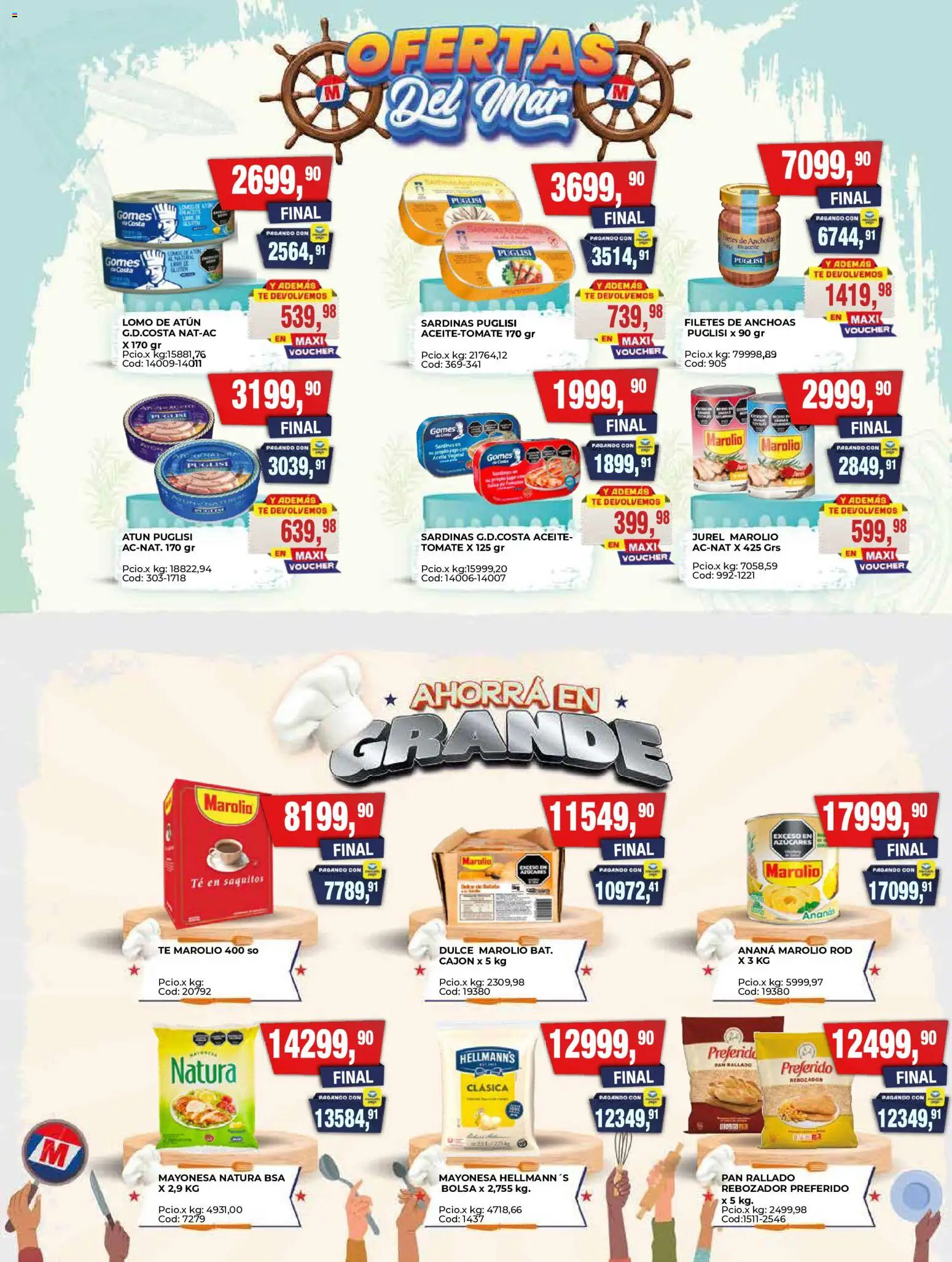 Maxiconsumo - Ofertas Del Mar │ válido desde el 26/10/2026 | Página: 1