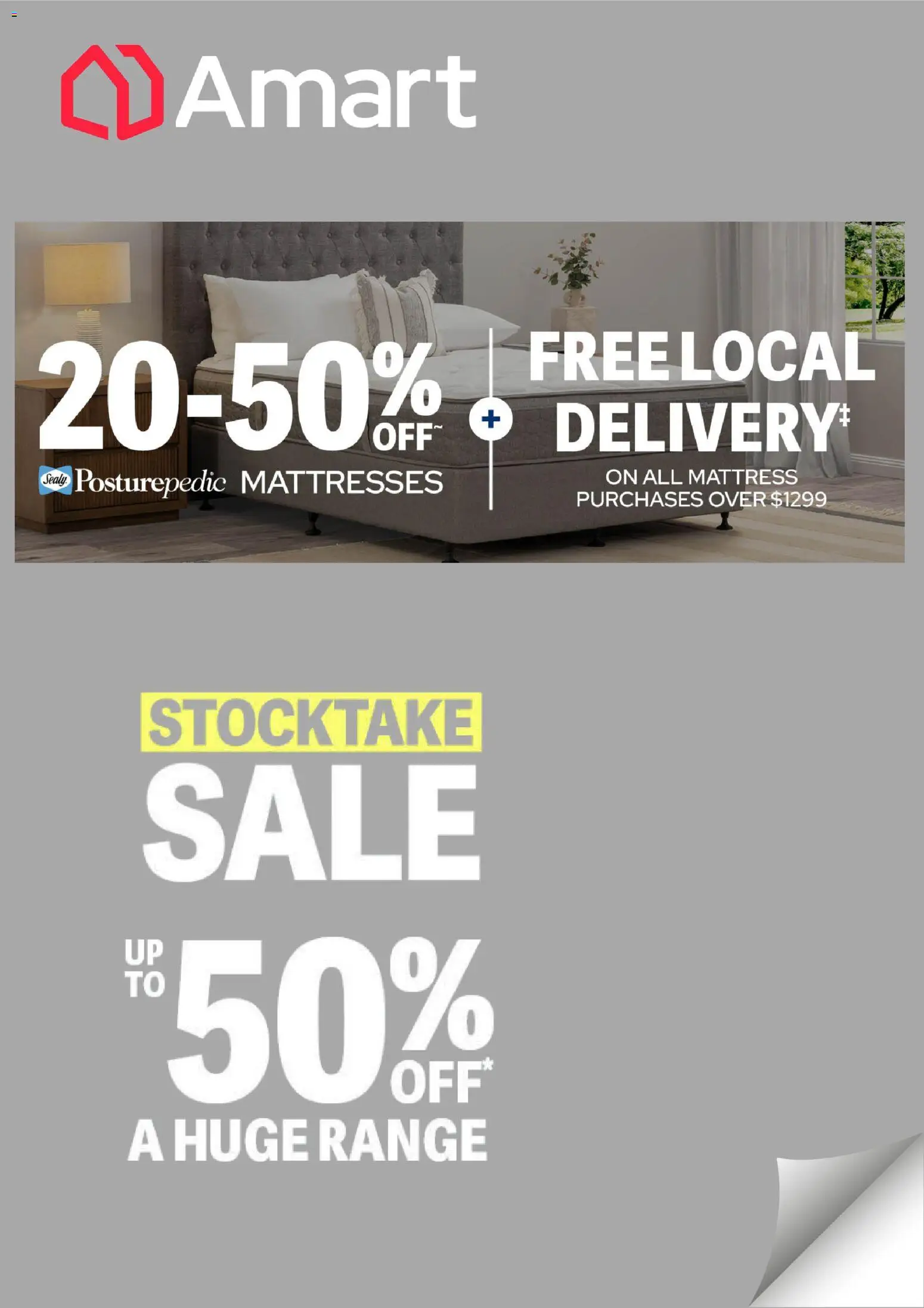 Amart Furniture catalogue - valid from 15.05.2026 | Page: 1 | Products: Mattress