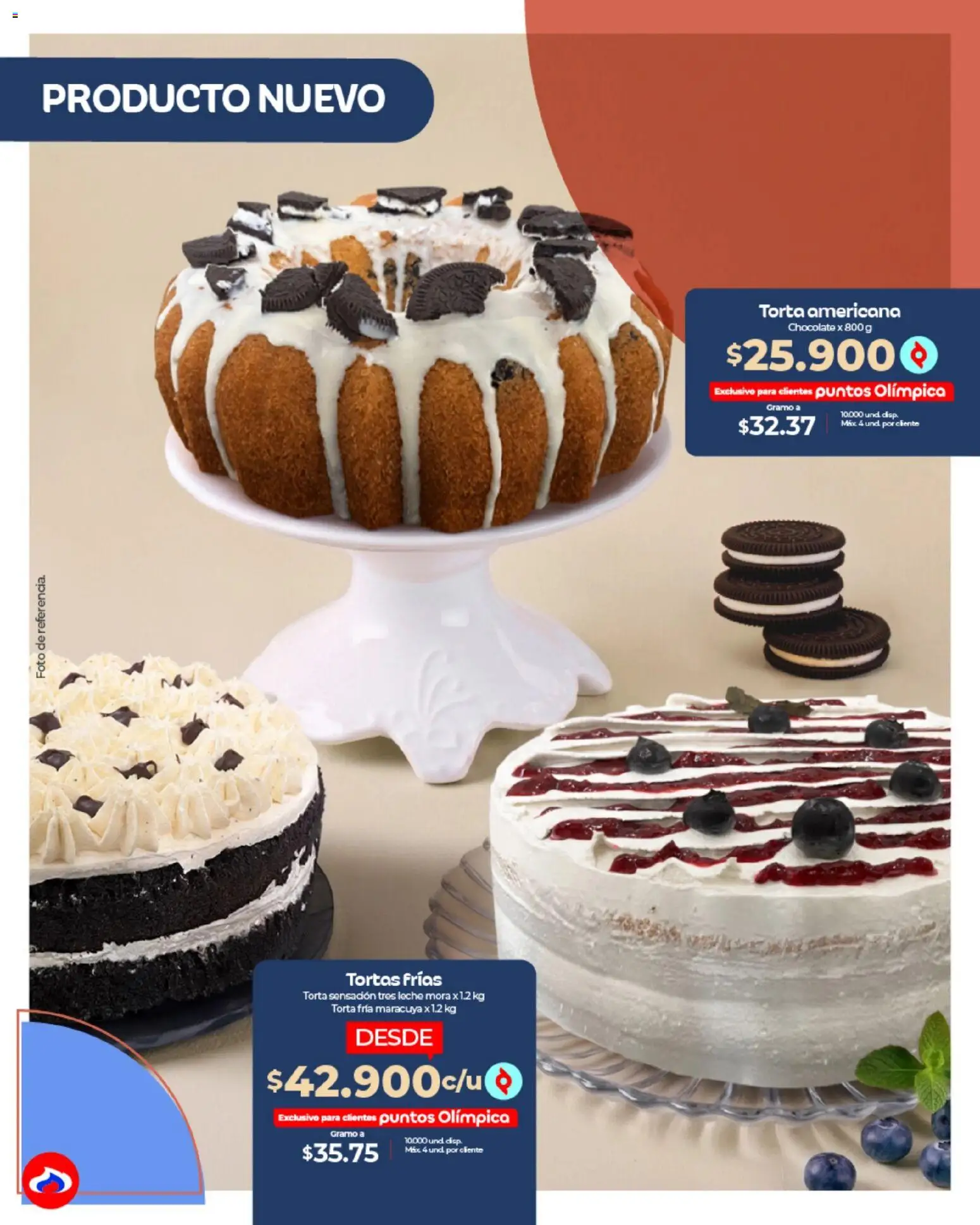 Olímpica revista - valida desde el 05.06.2026 | Página: 22 | Productos: Maracuyá, Mora, Leche, Chocolate
