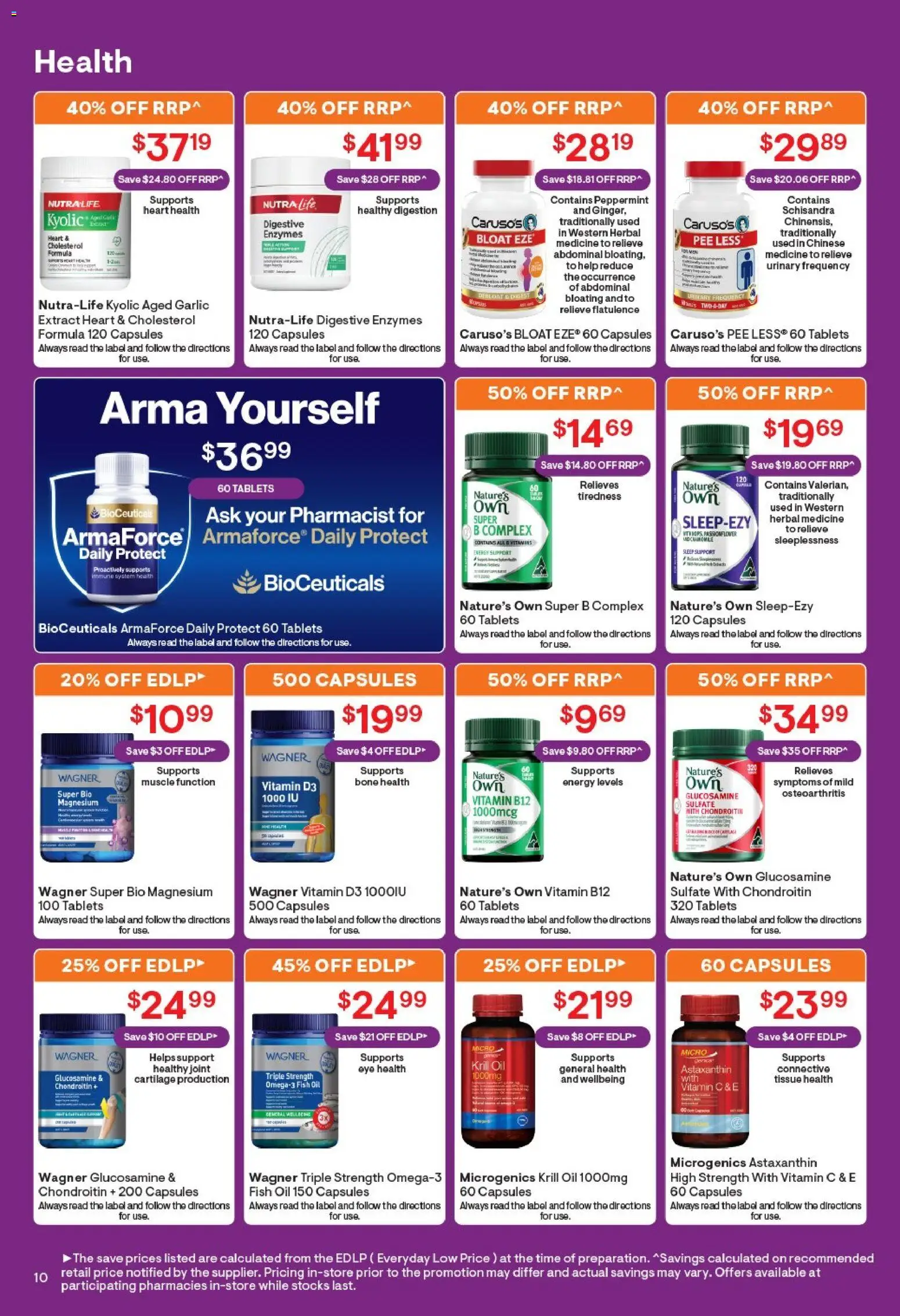 Discount Drug Stores catalogue - valid from 14/09/2026 | Page: 11 | Products: Oil, Fish, Garlic, Tablets