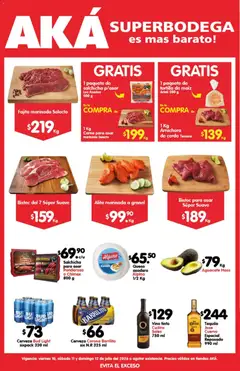 Vista previa de Arteli folleto Carnita Asada Aká Superbodegas, nuevo folleto de la tienda, válido en México a partir del 10/07/2026