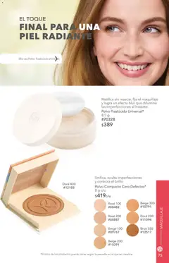 Vista previa de Yves Rocher campaña 7 2026, nuevo folleto de la tienda, válido en México a partir del 12.05.2026 | Página: 77 | Productos: Brillo, Radiante, Maquillaje, Polvo