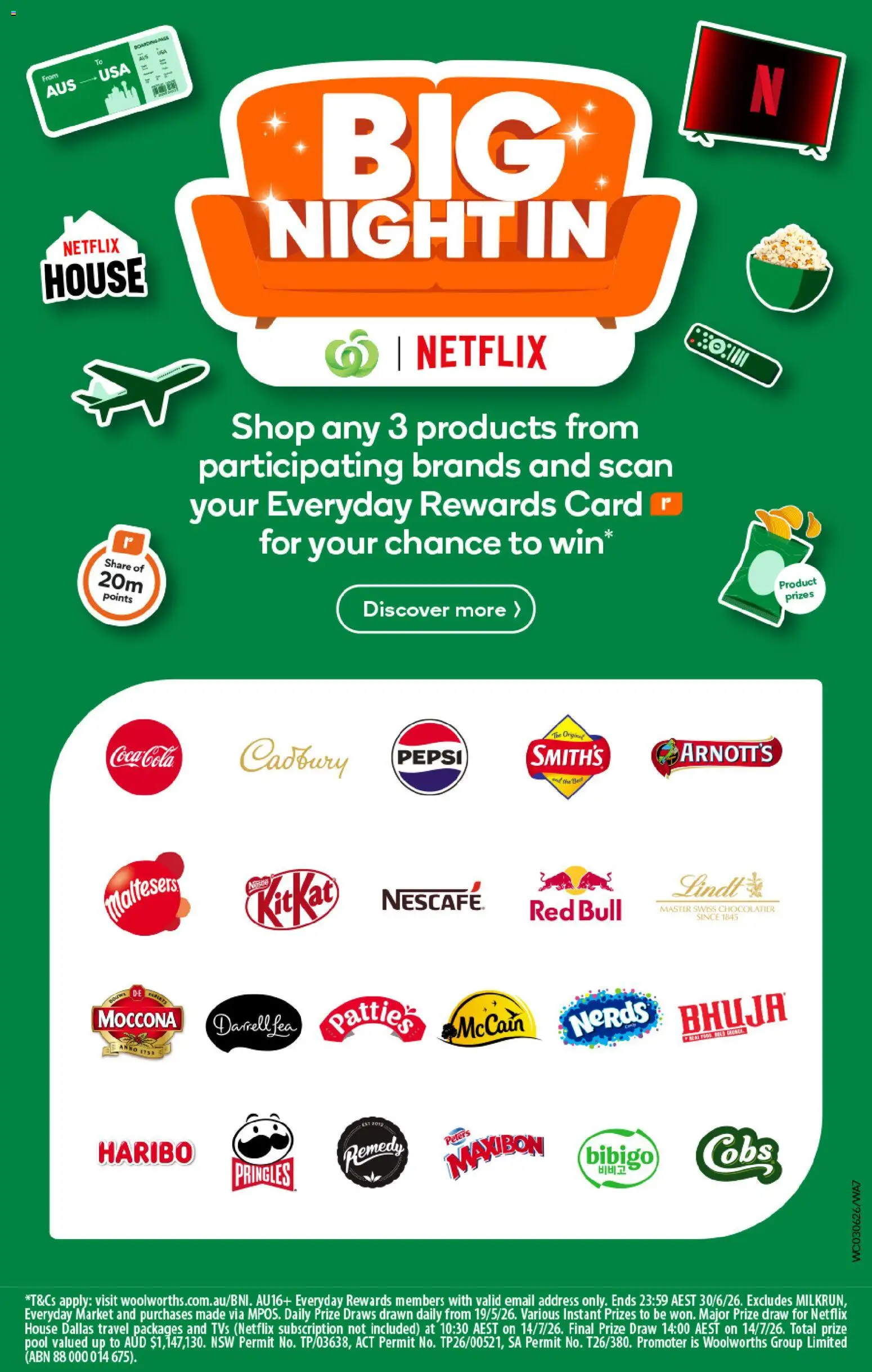Woolworths catalogue - valid from 03.06.2026 | Page: 7 | Products: Coca Cola, Pepsi, Moccona, Nescafe