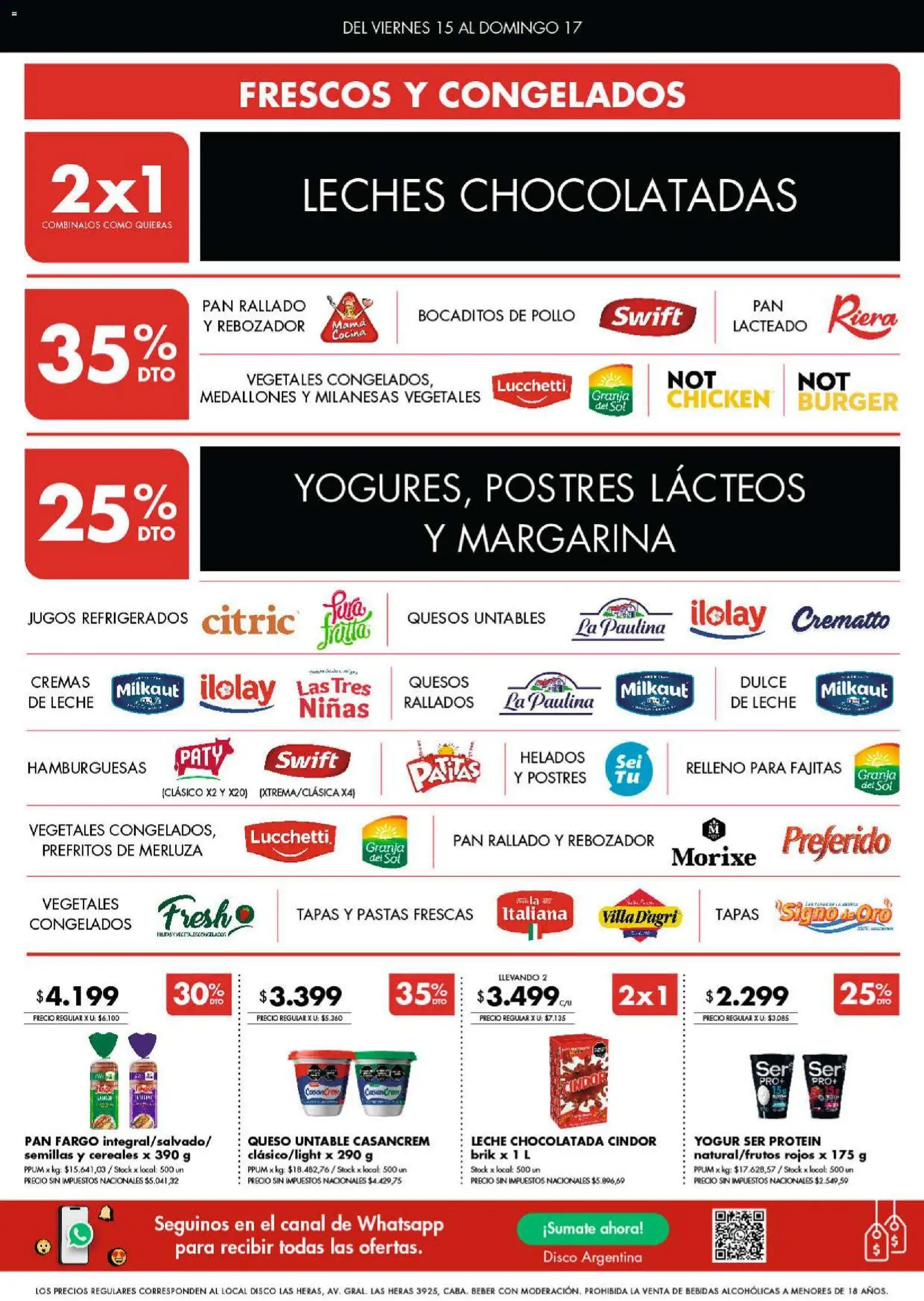 Disco - Ofertas | Córdoba │ válido desde el 14.05.2026 | Página: 4 | Productos: Semillas, Pan, Chocolatada, Cereales