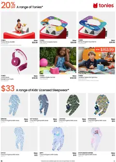 Preview of Myer - Toy Sale - valid from 22/06/2026 | Page: 22 | Products: Light, Socks, Headphones, Game