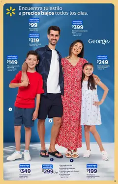Vista previa de Walmart folleto Colección Verano 2026, nuevo folleto de la tienda, válido en México a partir del 04.06.2026 | Página: 6