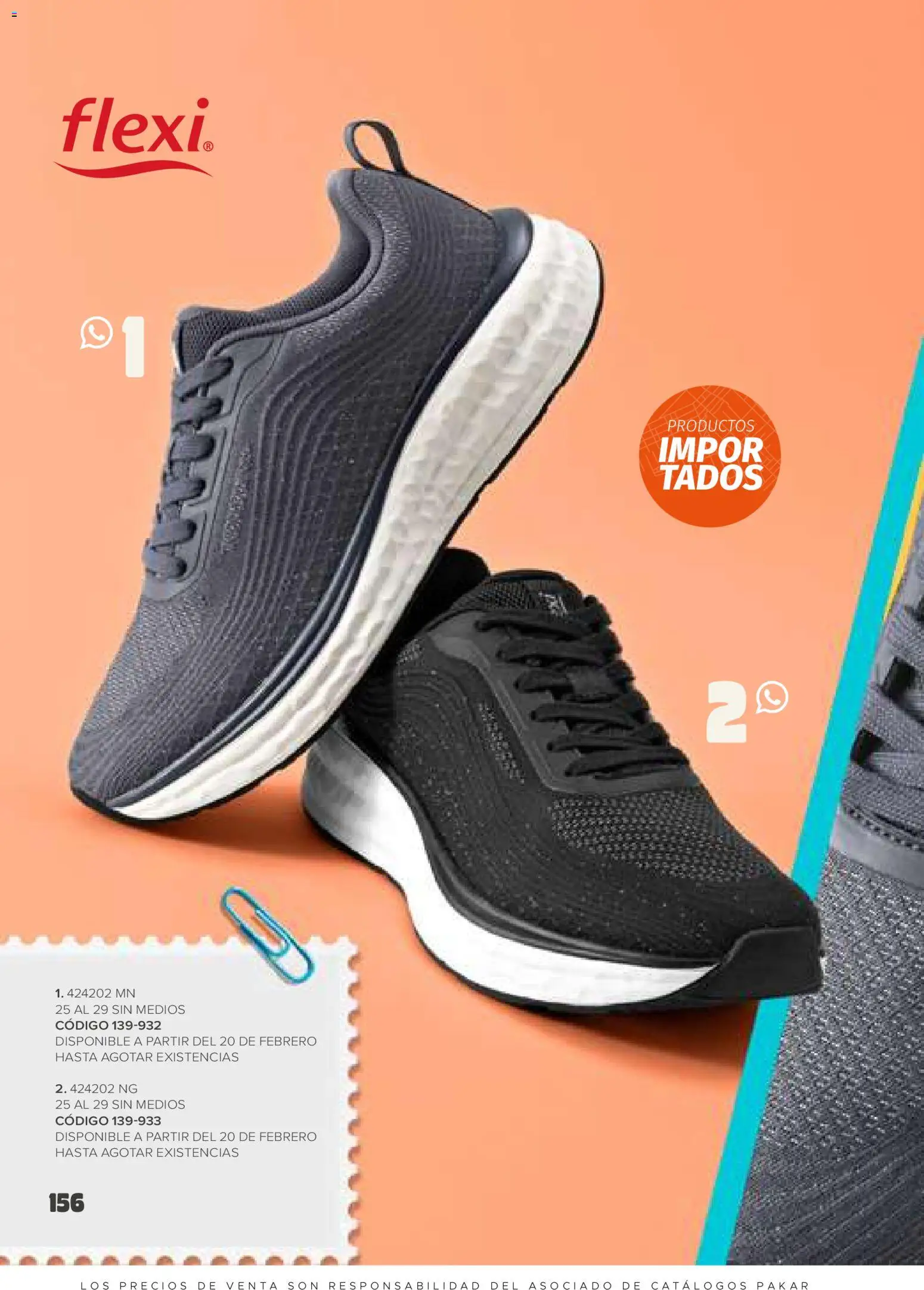 Nuevas ofertas de SC Pakar válidas en toda la República Mexicana desde el 30.01.2026. ¡Encuentra las mejores ofertas en SC Pakar catálogo Hombre! | Página: 156