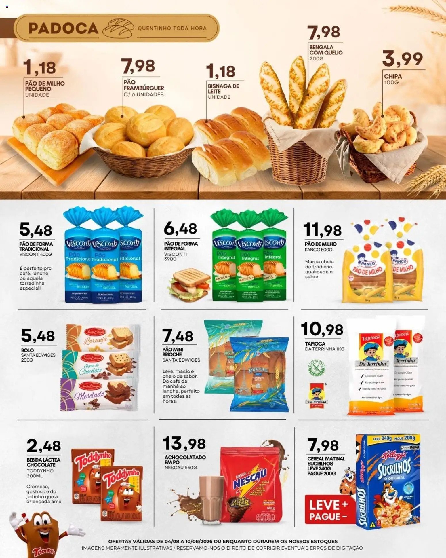 Mercadão Atacadista Folheto - válido de 04/08/2026 | Página: 7
