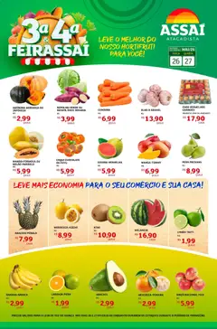 Assaí Atacadista ofertas - PR - Pré-Visualização do folheto da loja Assaí Atacadista, válido de 26.05.2026