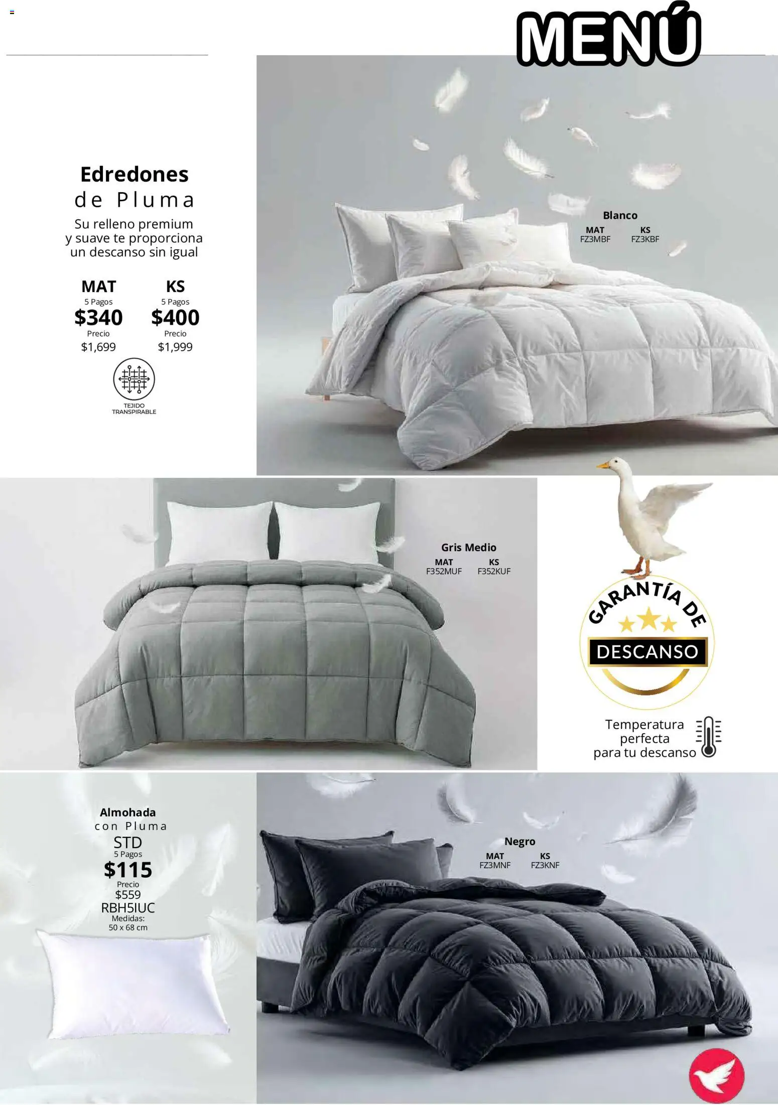 Nuevas ofertas de Colchas Concord válidas en toda la República Mexicana desde el 01/08/2026. ¡Encuentra las mejores ofertas en Colchas Concord catálogo! | Página: 183 | Productos: Vino