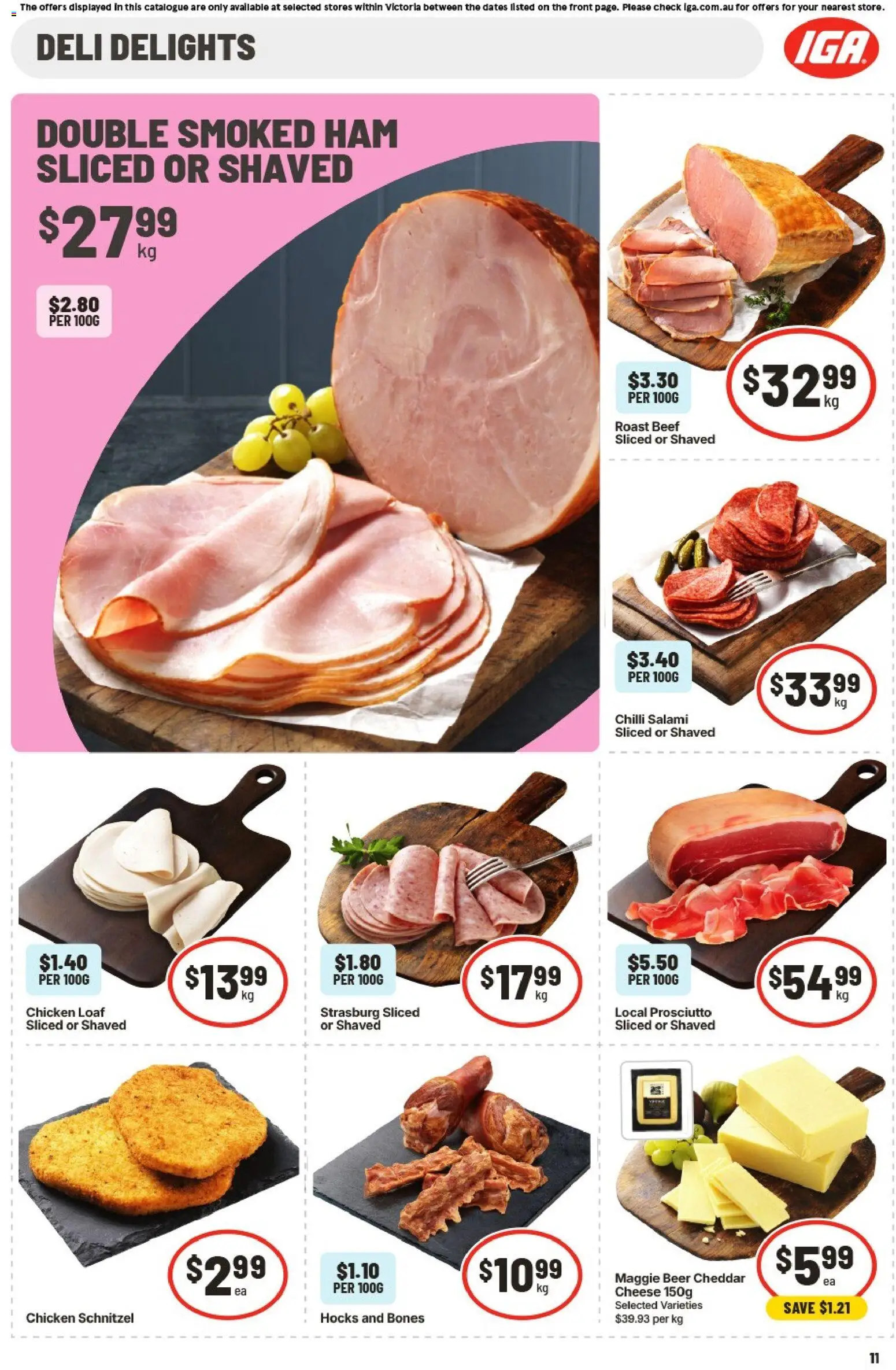 IGA catalogue - valid from 26/08/2026 | Page: 16 | Products: Salami, Chicken, Chilli, Cheddar