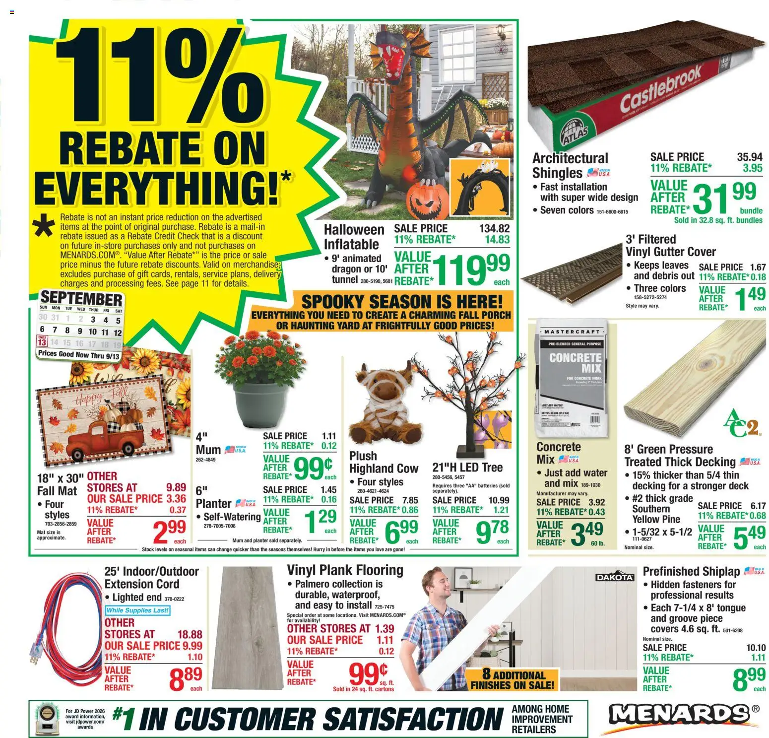 Menards Weekly Ad - valid from 09/02/2026 | Page: 1