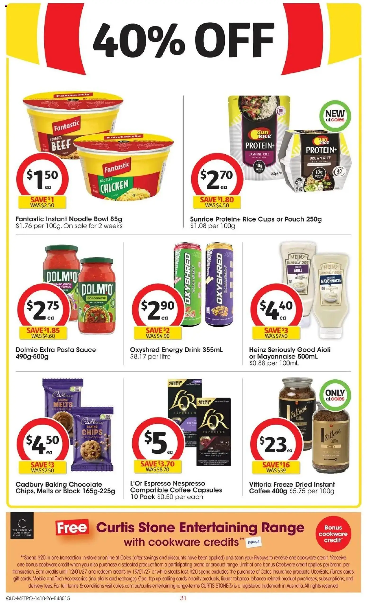 ﻿Coles catalogue valid from 14/10/2026 > Online Australia | Page: 31