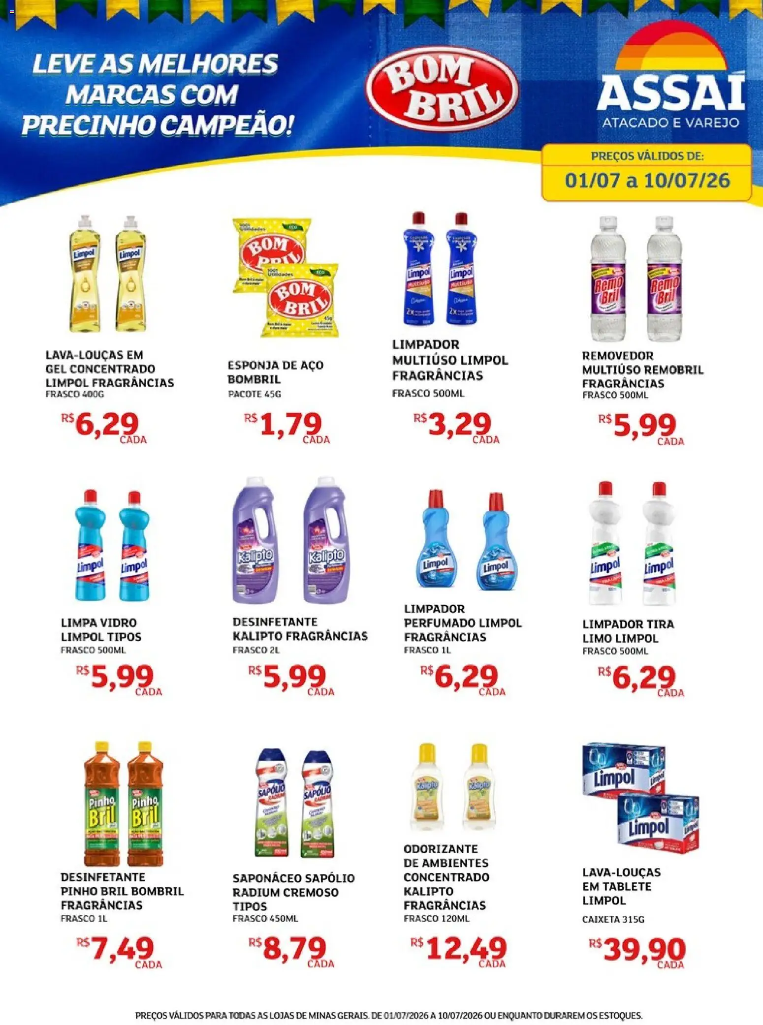 Assaí Atacadista Folheto - válido de 01/07/2026 | Página: 1