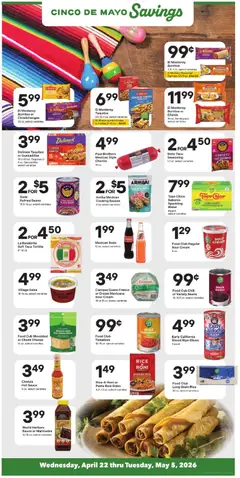Preview of Coborn's weekly ads valid from 22.04.2026