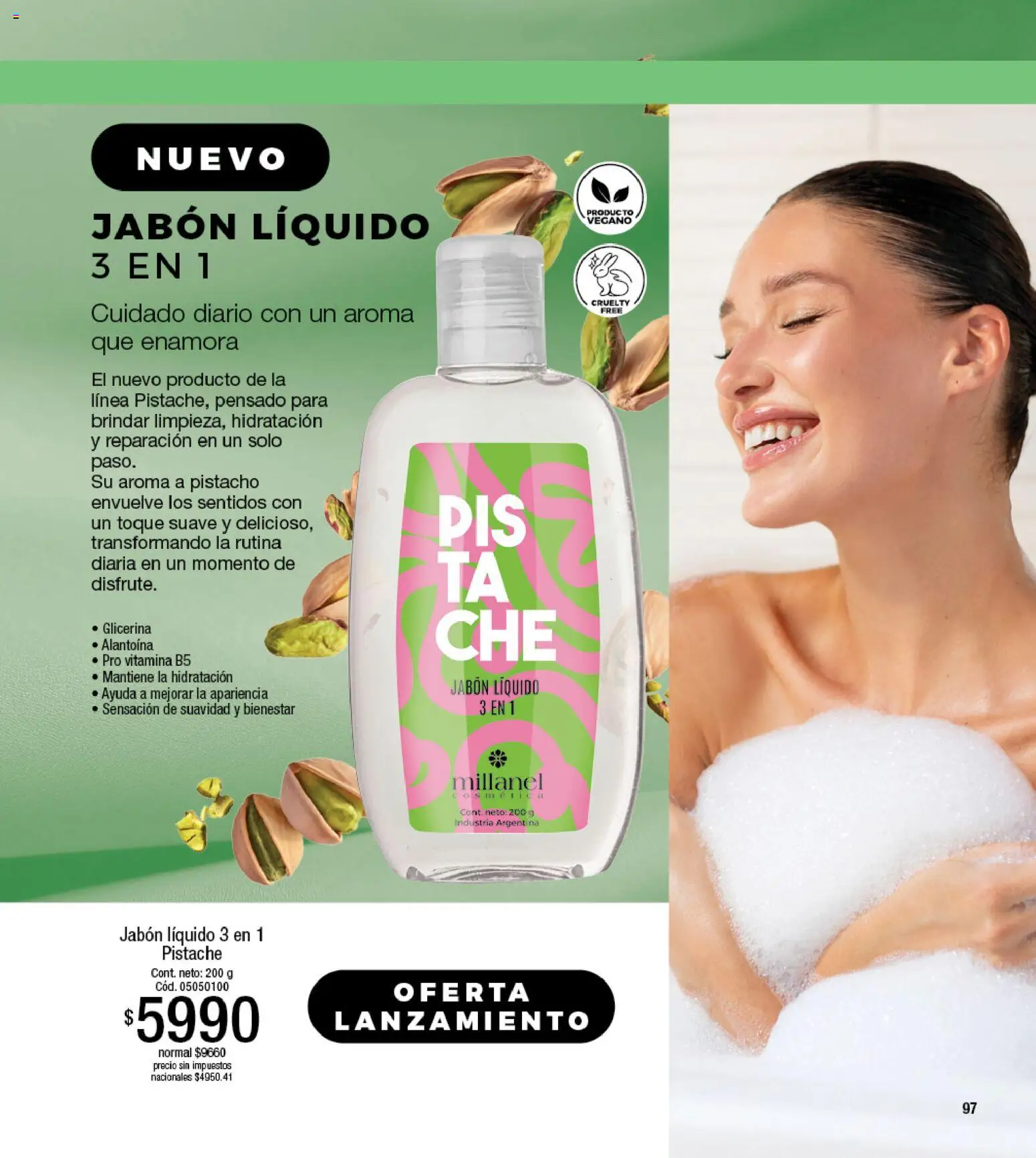 Millanel - Catálogo │ válido desde el 17/08/2026 | Página: 97 | Productos: Jabón líquido, Jabón