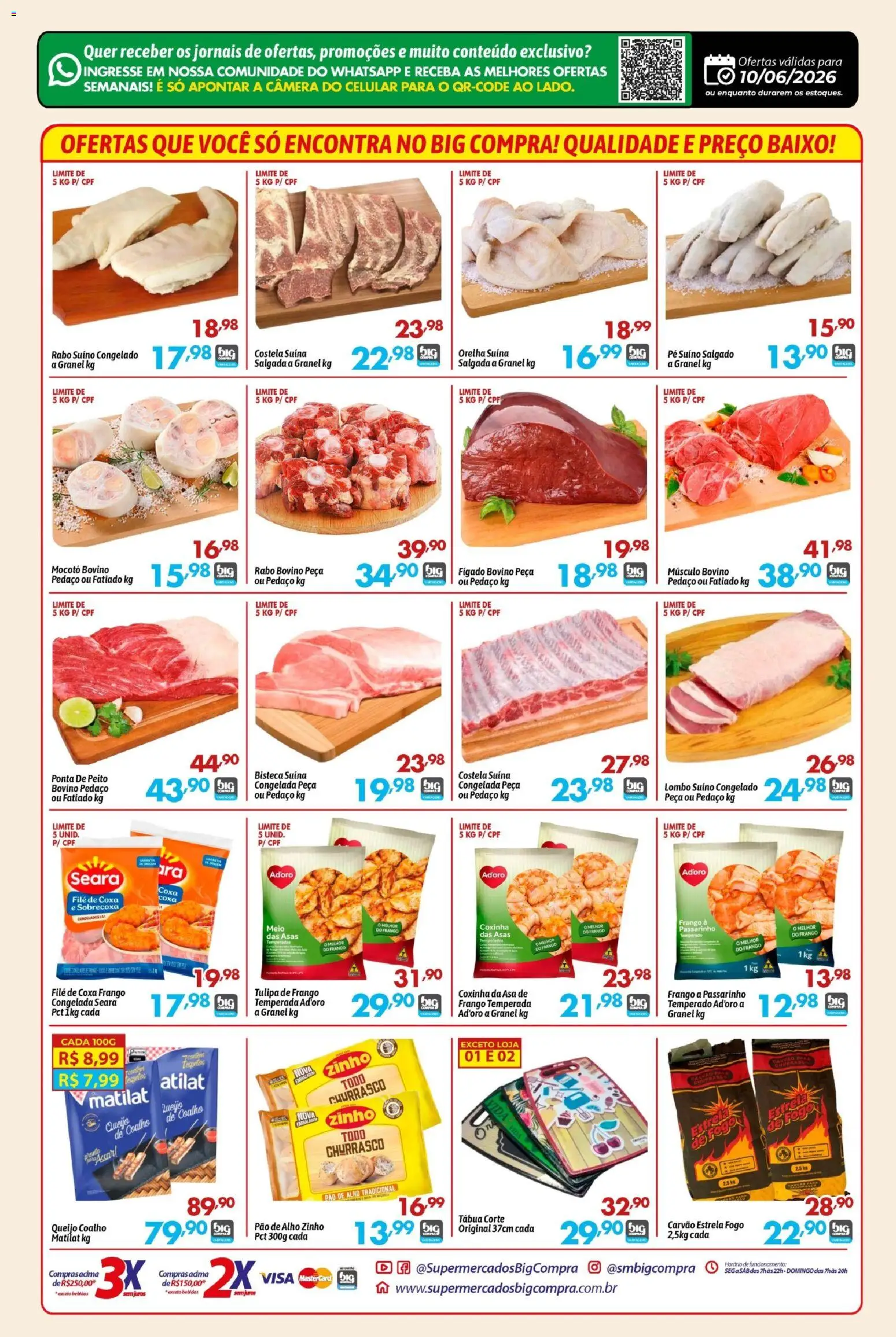 Big Compra Folheto - válido de 10.06.2026 | Página: 2 | Produtos: Alho, Pao de alho, Queijo, Pão
