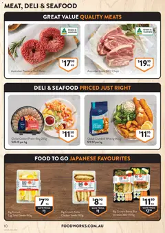 Preview of Foodworks catalogue - valid from 16/09/2026 | Page: 10 | Products: Food, Box, Chicken, Seafood
