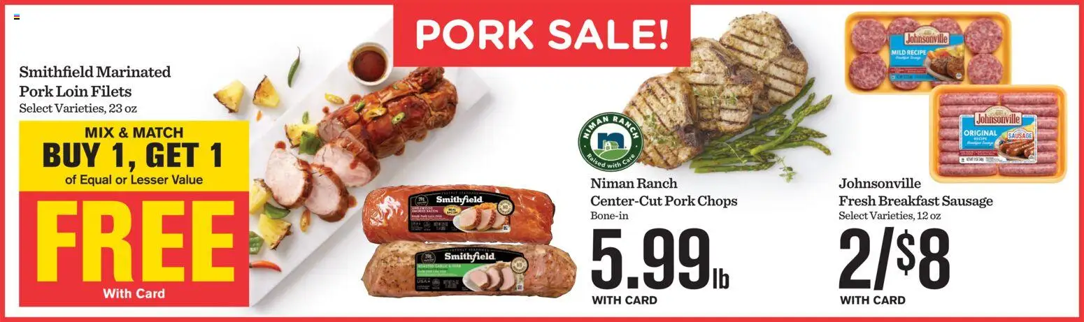 Mariano's Weekly Ad - valid from 07/08/2026 | Page: 12 | Products: Pork, Sausage