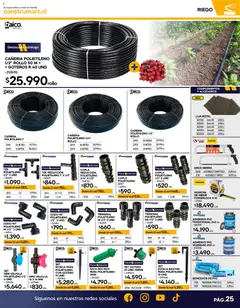Construmart Ofertas válido desde el 31.08.2026 | Página: 25 | Productos: Cañeria, Sierra, Lija