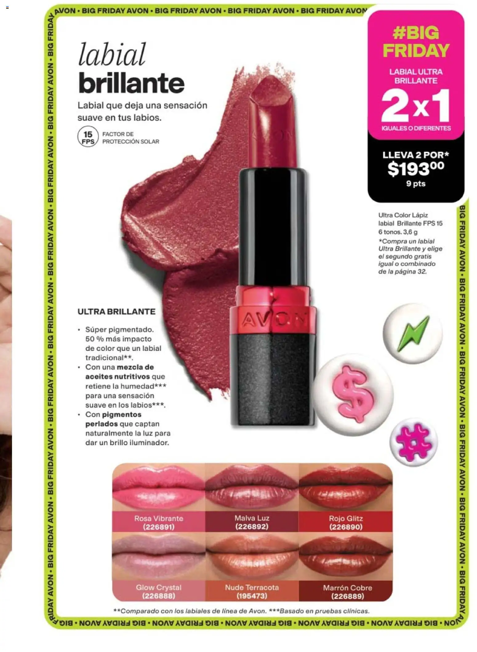 Nuevas ofertas de AVON válidas en toda la República Mexicana desde el 05/10/2026. ¡Encuentra las mejores ofertas en AVON campaña 16 2026! | Página: 30