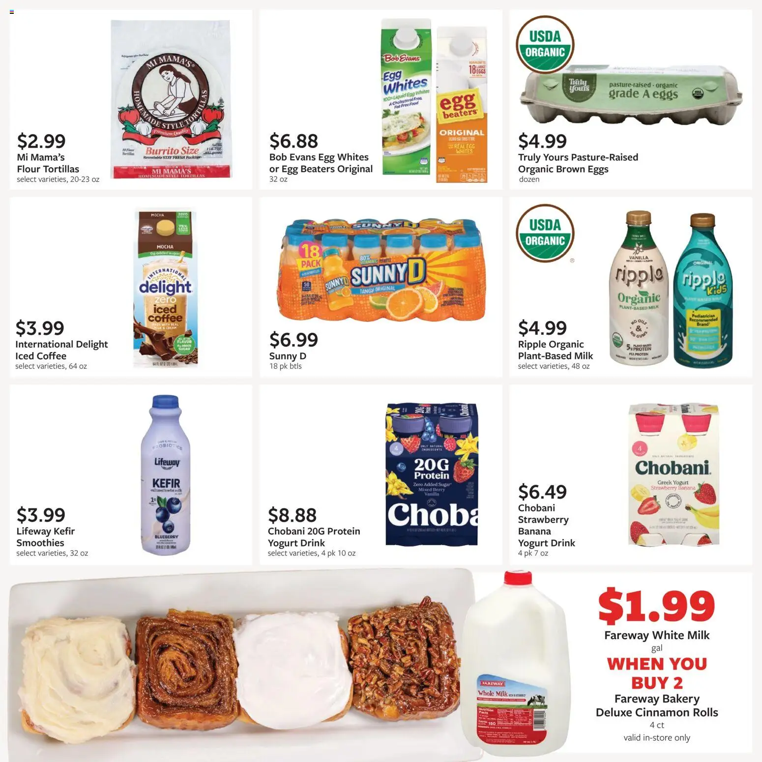 Fareway Monthly Ad - valid from 08/31/2026 | Page: 23 | Products: Milk, Protein, Kefir, Flour