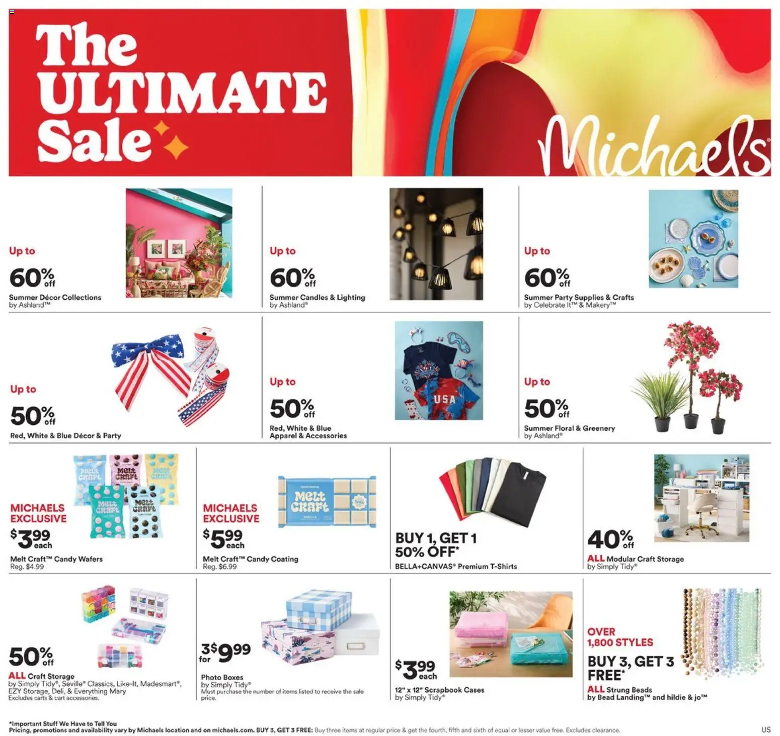 Michaels Weekly Ad - valid from 07.06.2026 | Page: 1