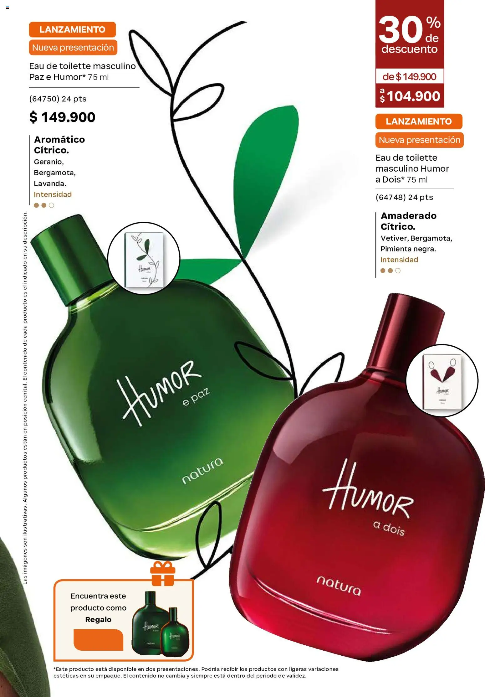 Natura revista - valida desde el 22/07/2026 | Página: 49 | Productos: Pimienta, Eau de toilette