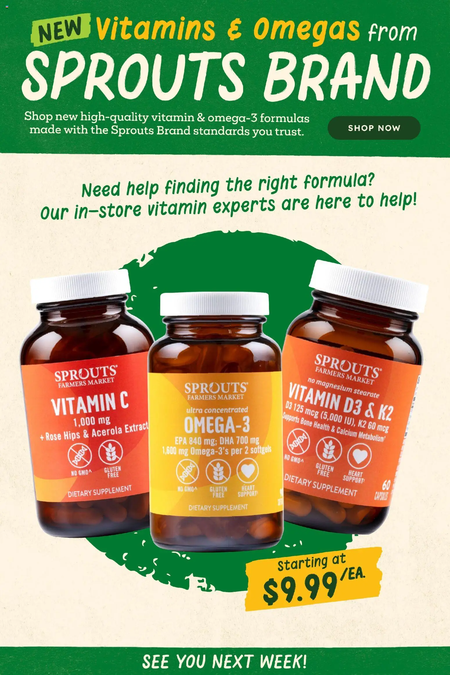 Sprouts Weekly Ad - valid from 07/29/2026 | Page: 11 | Products: Vitamin, Magnesium