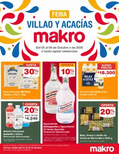 Makro catálogo Feria Villao -  Vista previa de la revista de la tienda Makro valido desde el 05/10/2026
