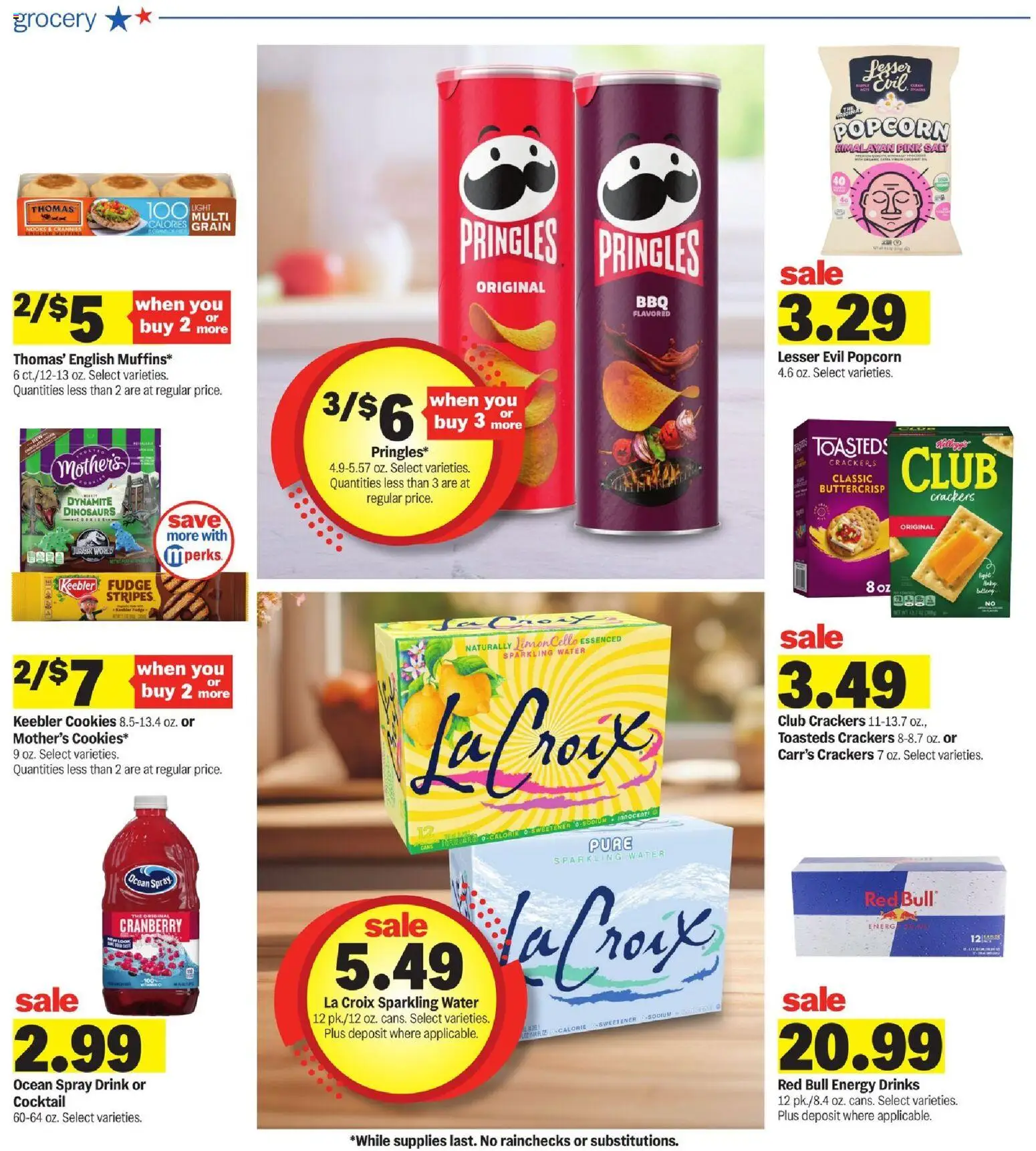 Meijer Weekly Ad - valid from 07/01/2026 | Page: 29 | Products: Cookies, Water, Salt