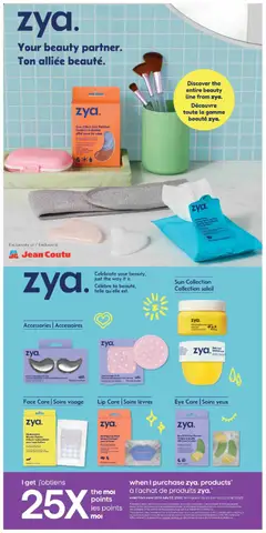 Preview of Jean Coutu weekly flyer from shop Jean Coutu valid from Jul 2, 2026 | Page: 8 | Products: Brush, Mask, Micellar water, Oil