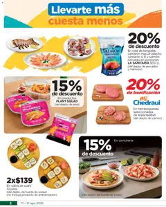 Vista previa de Chedraui folleto Llevarte más cuesta menos, nuevo folleto de la tienda, válido en México a partir del 17/08/2026 | Página: 2
