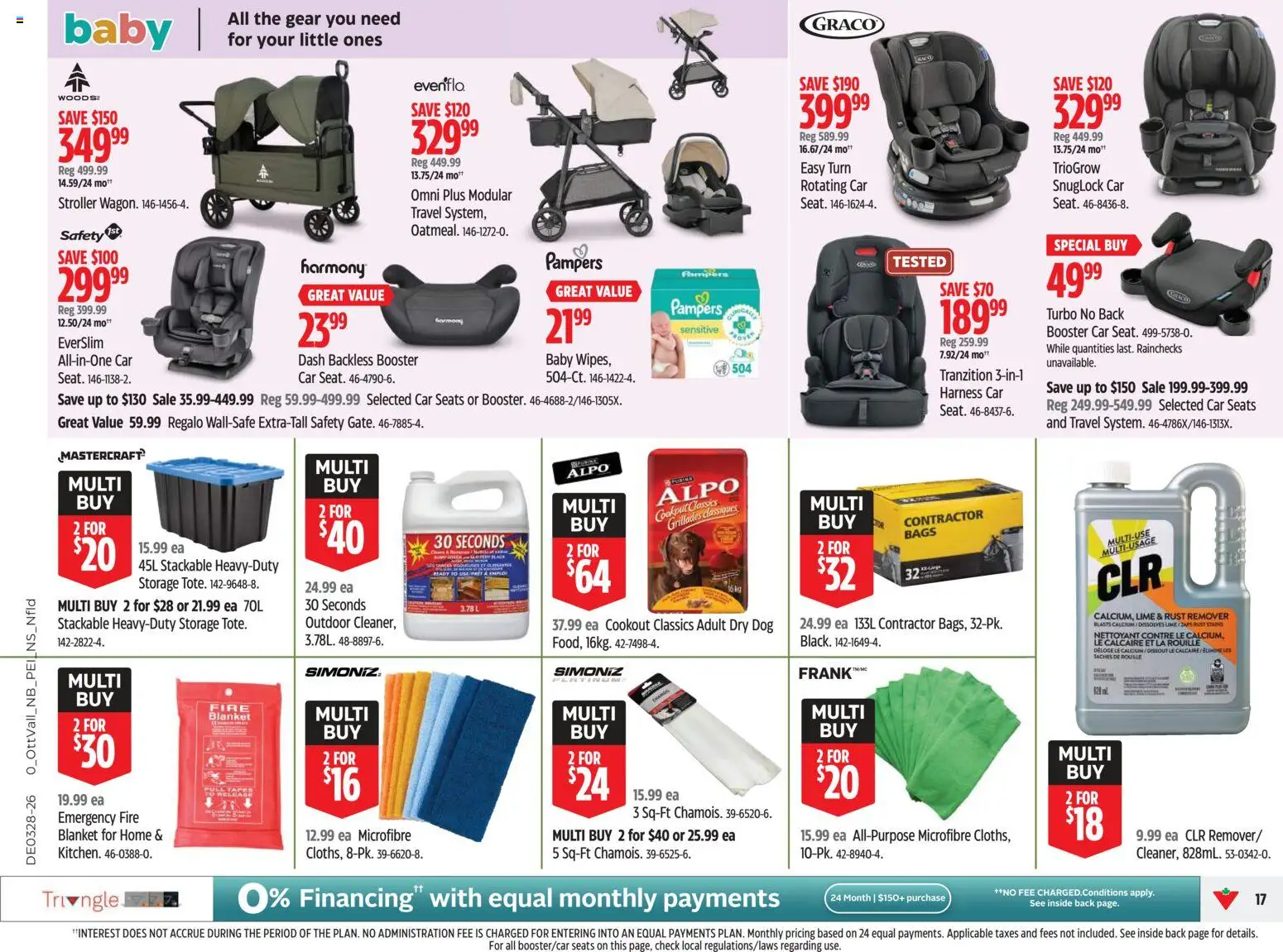 Canadian Tire flyer valid from Jul 9, 2026 | Page: 17