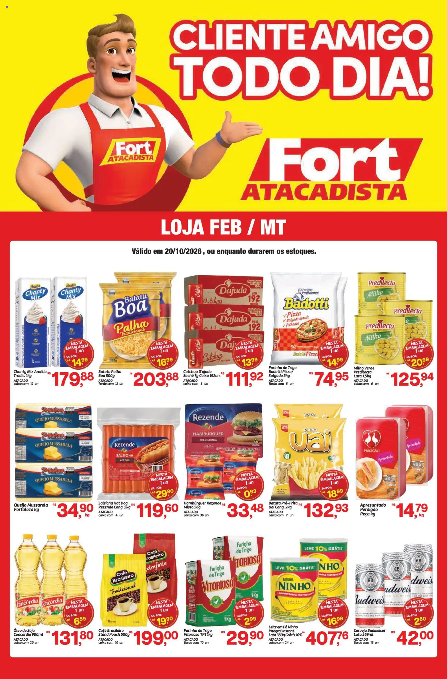 Fort Atacadista Folheto - válido de 20/10/2026 | Página: 1