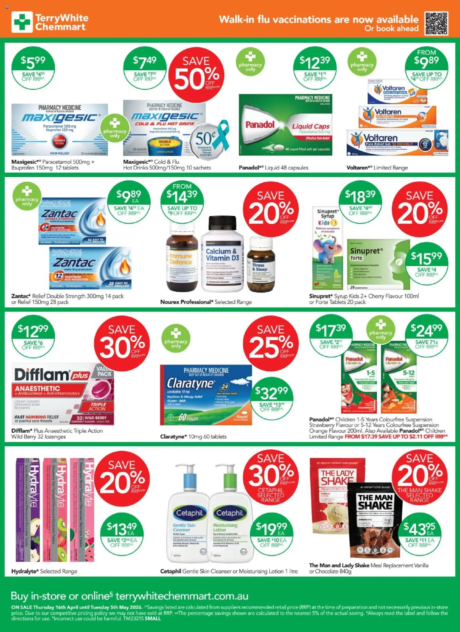 Terry White catalogue - valid from 16.04.2026 | Page: 2 | Products: Chocolate, Sugar, Watermelon, Weight loss