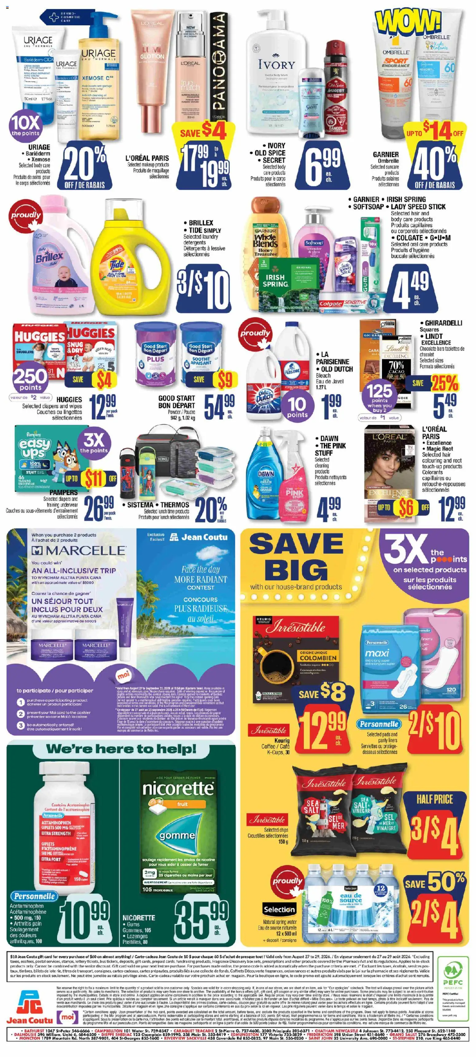 Jean Coutu flyer valid from Aug 27, 2026 | Page: 2