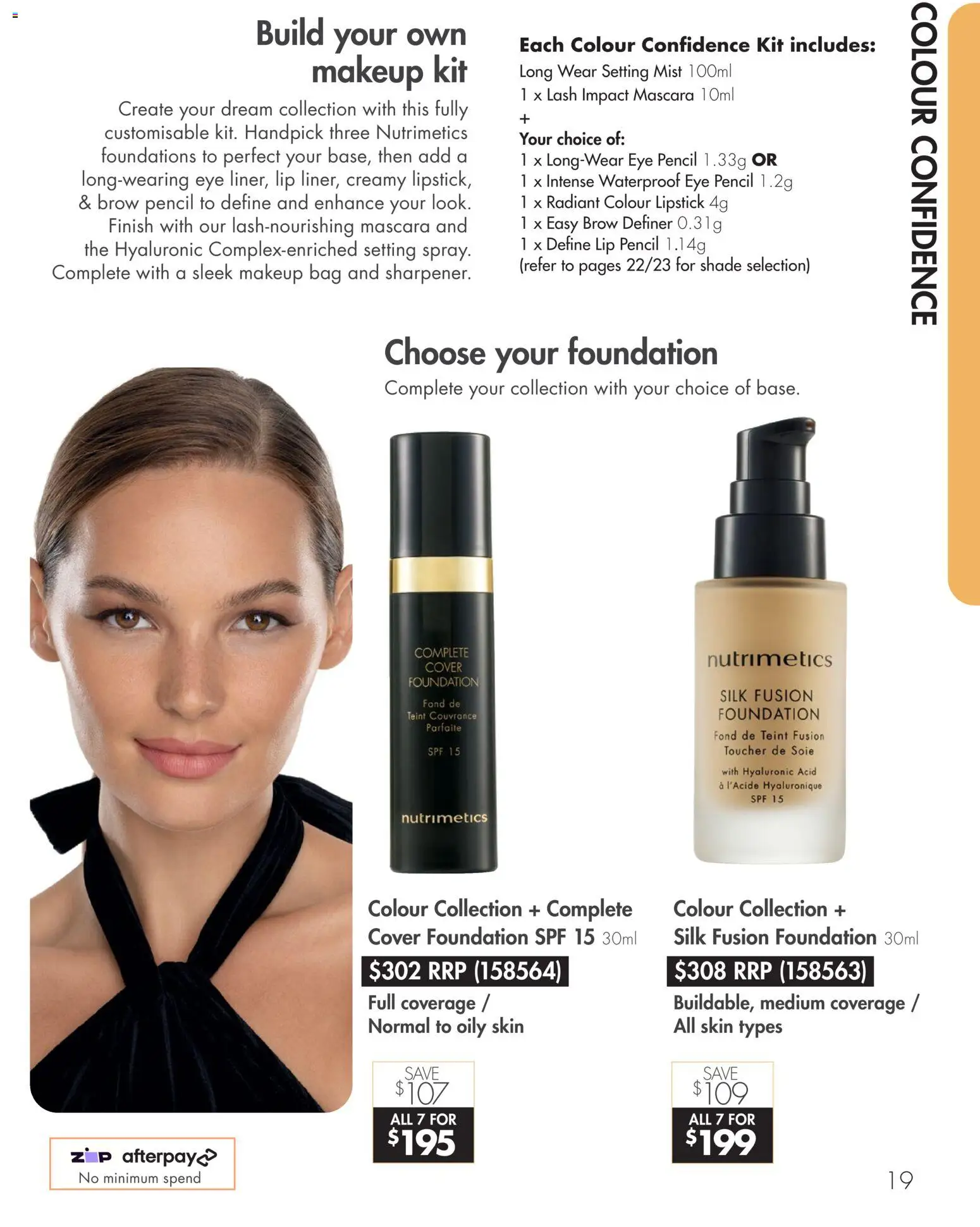 Nutrimetics catalogue - valid from 01.04.2026 | Page: 19 | Products: Eye pencil, Makeup, Bag, Pencil