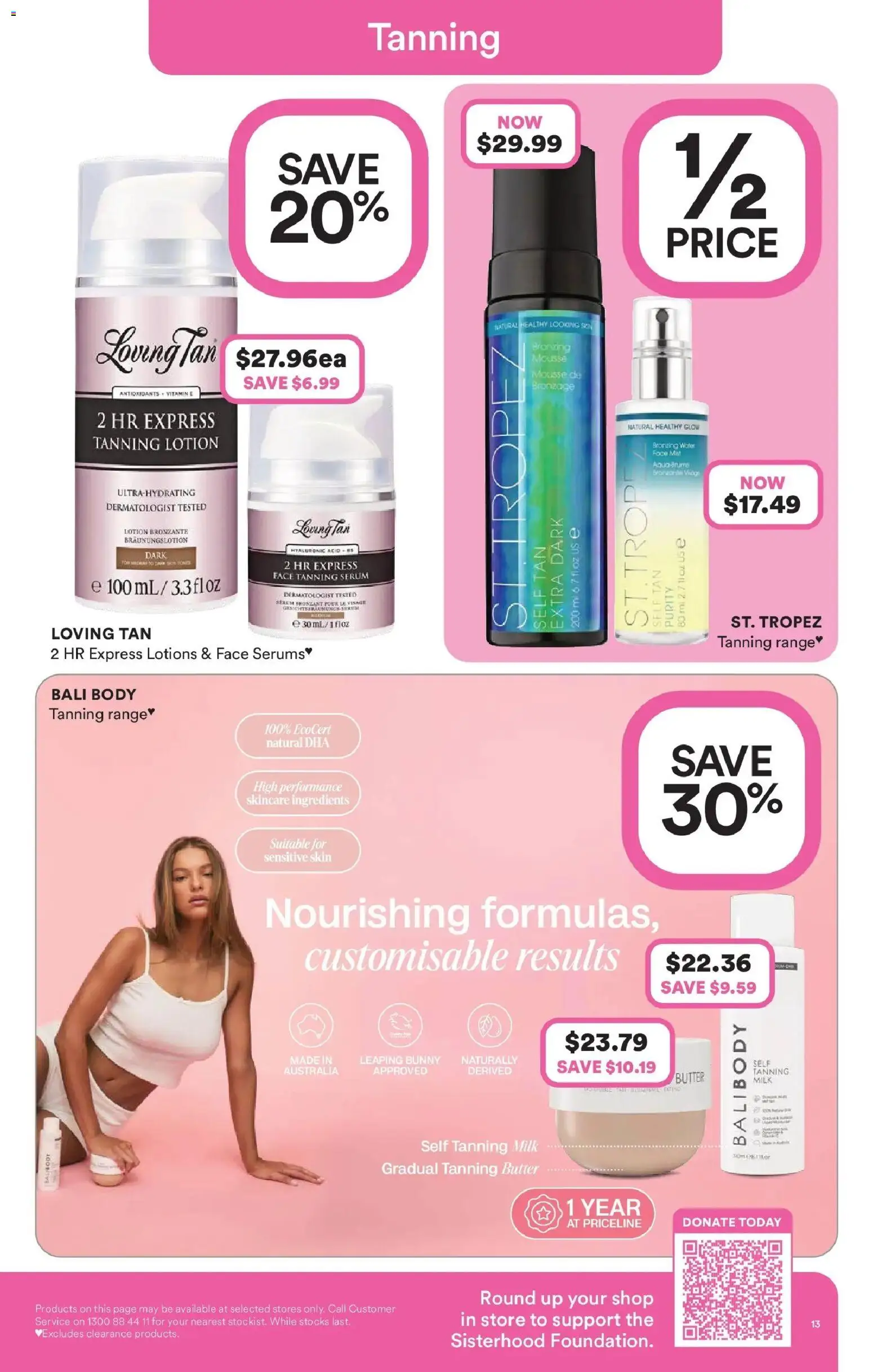 Priceline Pharmacy catalogue - valid from 05.03.2026 | Page: 13 | Products: Milk, Lotion, Water, Mousse