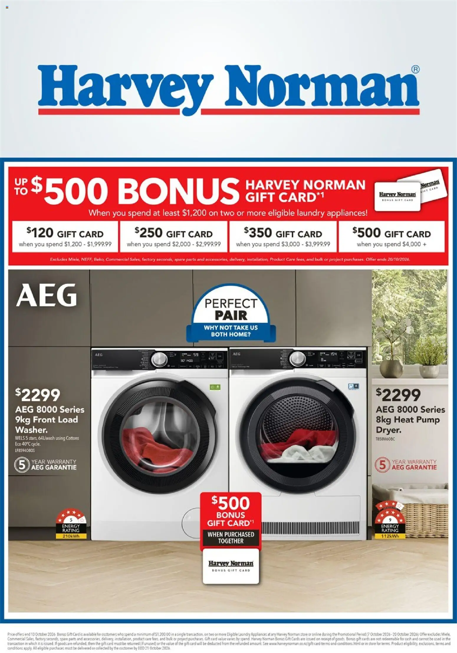 Harvey Norman Saturday, October 10