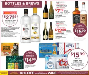 Preview of Ralphs weekly ads valid from 07/08/2026 | Page: 13 | Products: Wine, Beer, Vodka, Whiskey